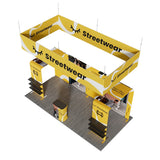 Trade Stand 6m (20x10ft) - Type A1