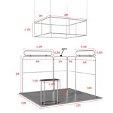 Magnetic Trade Stand 3m (10x10ft) - Type B1