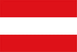 Austria (Civil) National Flag Printed Flags - United Flags And Flagstaffs