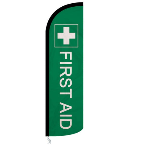 Feather Flags - FIRST AID - Stock Design