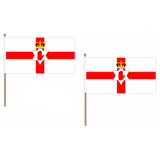 Northern Ireland Fabric National Hand Waving Flag Flags - United Flags And Flagstaffs