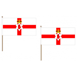 Northern Ireland Fabric National Hand Waving Flag Flags - United Flags And Flagstaffs