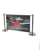 Cafe Windbreak System - Banner  - United Flags And Flagstaffs