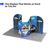 Custom Magnetic Banner Exhibition Stands