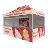 Food Service Gazebo - Full Set Bundle 10x15 Feet