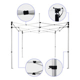 LED Iluminated Gazebo 3x3m (10ftx10ft)