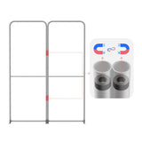 Magnetic Curved Fabric Banner Stand