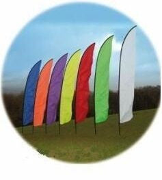 Festival Feather Banners Flags - United Flags And Flagstaffs