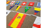 Giant World Cup Bunting 2018 - Rectangular 12 x 18 Inch Flags Flags - United Flags And Flagstaffs