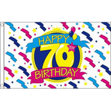 Happy Birthday Flag - 70