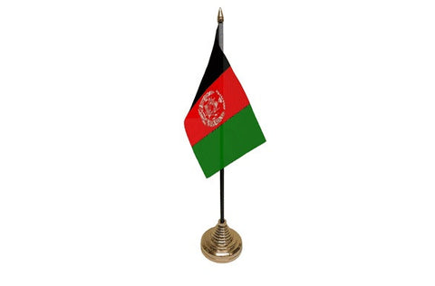 Afghanistan Table Flag Flags - United Flags And Flagstaffs
