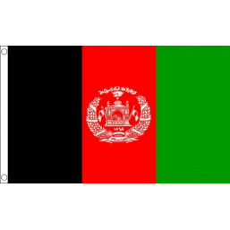 Afghanistan National Flag - Budget 5 x 3 feet Flags - United Flags And Flagstaffs