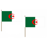 Algeria Fabric National Hand Waving Flag  - United Flags And Flagstaffs