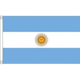 Argentina National Flag - Budget 5 x 3 feet Flags - United Flags And Flagstaffs
