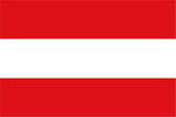 Austria (Civil) National Flag Sewn Flags - United Flags And Flagstaffs