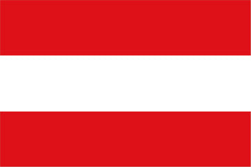 Austria (Civil) National Flag Sewn Flags - United Flags And Flagstaffs