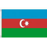 Azerbaijan National Flag - Budget 5 x 3 feet Flags - United Flags And Flagstaffs