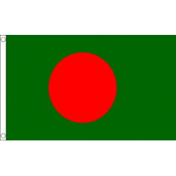 Bangladesh National Flag - Budget 5 x 3 feet Flags - United Flags And Flagstaffs