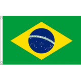 Brazil National Flag - Budget 5 x 3 feet Flags - United Flags And Flagstaffs