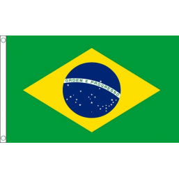 Brazil National Flag - Budget 5 x 3 feet Flags - United Flags And Flagstaffs