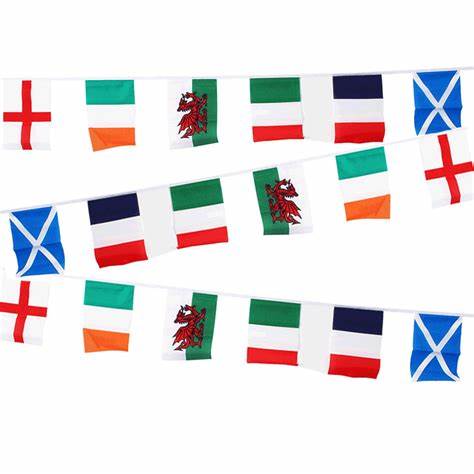 Six Nations Bunting Medium Bunting - United Flags And Flagstaffs