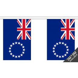 Cook Islands Flag - Fabric Bunting Flags - United Flags And Flagstaffs