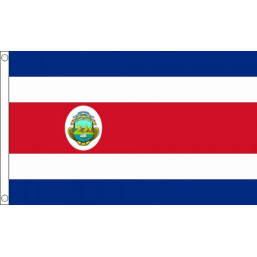 Costa Rica (State) National Flag - Budget 5 x 3 feet Flags - United Flags And Flagstaffs