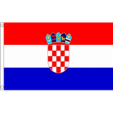 Croatia National Flag - Budget 5 x 3 feet Flags - United Flags And Flagstaffs