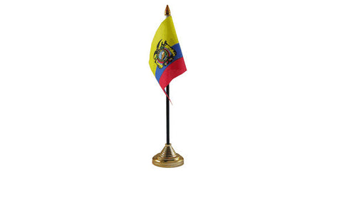 Ecuador Table Flag Flags - United Flags And Flagstaffs