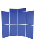 Folding Panel Exhibition Kit - 8 Panel Banners - United Flags And Flagstaffs