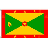 Grenada National Flag - Budget 5 x 3 feet Flags - United Flags And Flagstaffs