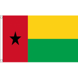 Guinea - Bissau National Flag - Budget 5 x 3 feet Flags - United Flags And Flagstaffs