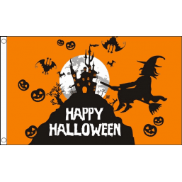 Halloween Flags - Orange Flags - United Flags And Flagstaffs