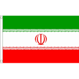 Iran National Flag - Budget 5 x 3 feet Flags - United Flags And Flagstaffs