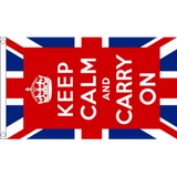 Keep Calm Flag (UK) - British Military & Remembrance Flags - United Flags And Flagstaffs