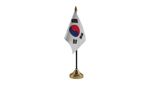 Korea South Table Flag Flags - United Flags And Flagstaffs