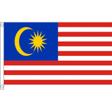 Malaysia National Flag - Budget 5 x 3 feet Flags - United Flags And Flagstaffs