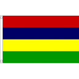 Mauritius National Flag - Budget 5 x 3 feet Flags - United Flags And Flagstaffs