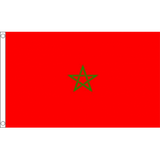 Morocco National Flag - Budget 5 x 3 feet Flags - United Flags And Flagstaffs