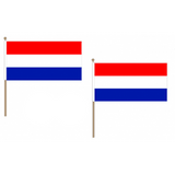 Netherlands Fabric National Hand Waving Flag Flags - United Flags And Flagstaffs