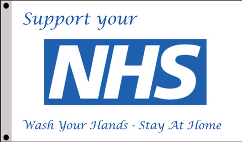 NHS Supporters Flag  - United Flags And Flagstaffs