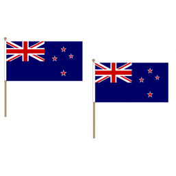 New Zealand Fabric National Hand Waving Flag Flags - United Flags And Flagstaffs