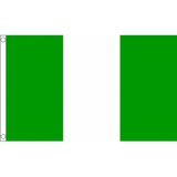 Nigeria National Flag - Budget 5 x 3 feet Flags - United Flags And Flagstaffs