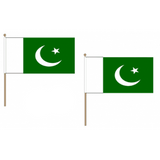 Pakistan Fabric National Hand Waving Flag Flags - United Flags And Flagstaffs