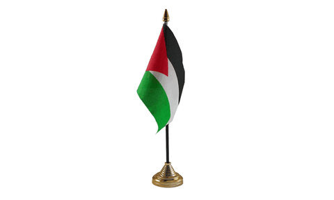 Palestine Table Flag Flags - United Flags And Flagstaffs