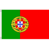 Portugal National Flag - Budget 5 x 3 feet Flags - United Flags And Flagstaffs