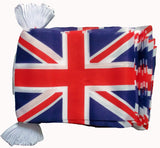 Coronation Union Flag "Fabric" Bunting - Rectangular