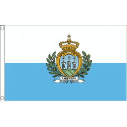 San Marino (State) National Flag - Budget 5 x 3 feet Flags - United Flags And Flagstaffs