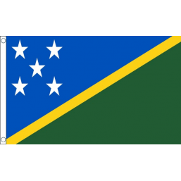 Solomon Islands National Flag - Budget 5 x 3 feet Flags - United Flags And Flagstaffs