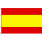 Spain (Civil) National Flag - Budget 5 x 3 feet Flags - United Flags And Flagstaffs